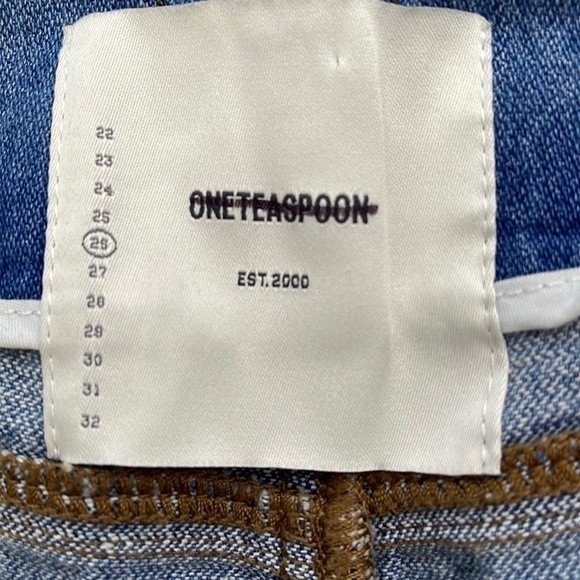 One Teaspoon Pioneer Shorts Hendrixe Size 26 - Picture 11 of 11